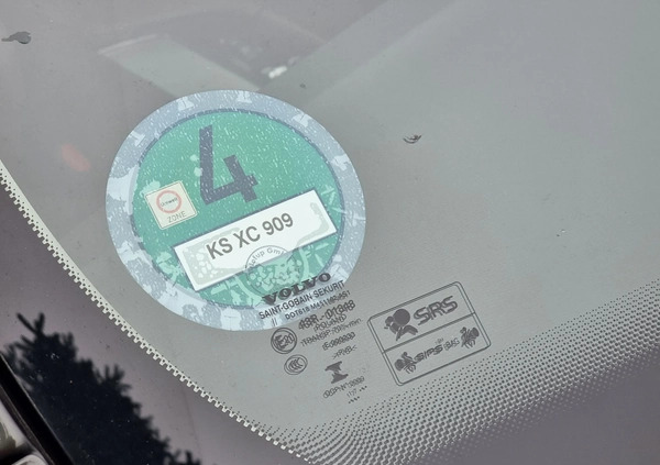 Volvo XC 90 cena 156900 przebieg: 82218, rok produkcji 2017 z Myślenice małe 631